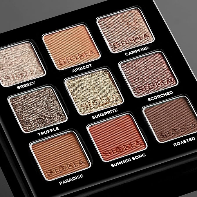 Sigma Beauty On-the-Go Eyeshadow Palette - Fiery -