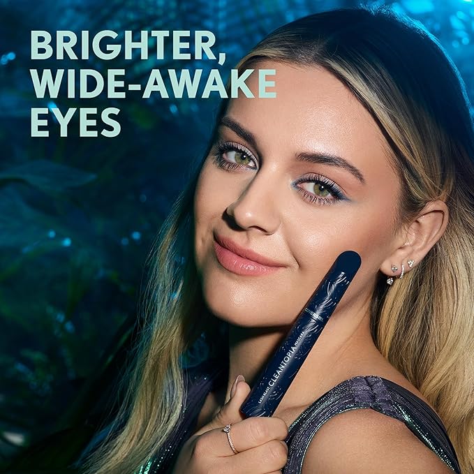 Covergirl Lash Blast Cleantopia, 820 Ultramarine Black, Mascara, Volumizing Mascara, Vegan Formula, Conditions Lashes, Clean Mascara, Smudge-Proof, 0.33oz