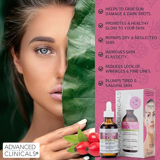 Advanced clinicals rosehip oil for