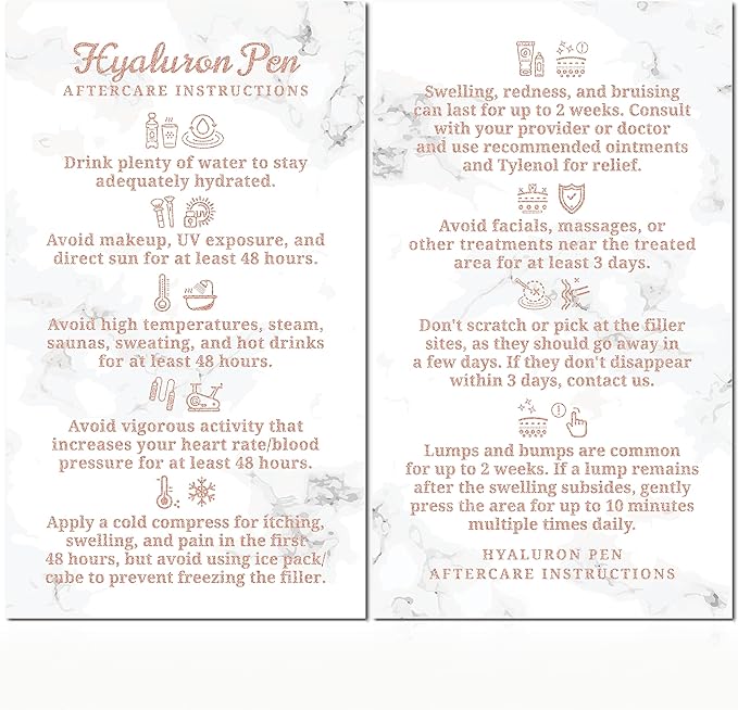 100 Pack - Premium Hyaluron Pen Supplies