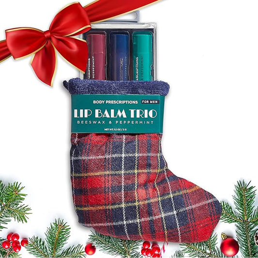 Body Prescriptions Lip Balm Trio Stocking