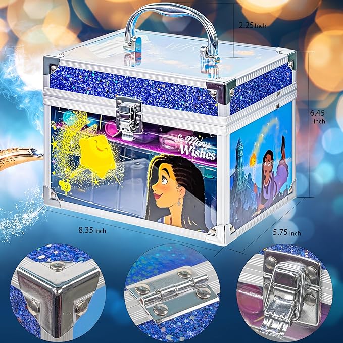 Disney Wish - Townley Girl Train Case Cosmetic