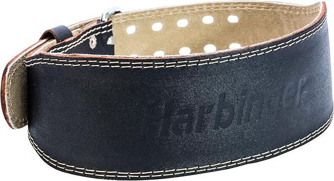 Harbinger Harbinger Padded Leather Belt Black