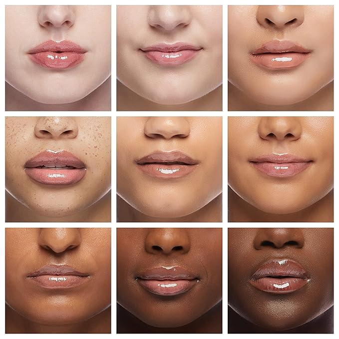 Ruby Kisses Broadway Vita-Lip Clear Lip Gloss (10 Pack), Ultra-Hydrating & Soothing Formula with Vitamins, High-Shine Non-Sticky Finish Lip Balm with Mint, Rosehip, Coconut, Mango, Argan, Honey, Shea