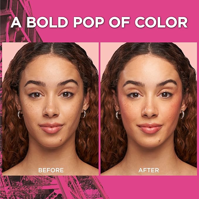 L'Oreal Paris Infallible Up to 24H Fresh Wear Soft Matte Blush, Blendable, Long-Lasting and Waterproof Cheek Make Up, Legendary Berry 15, 0.31 Oz