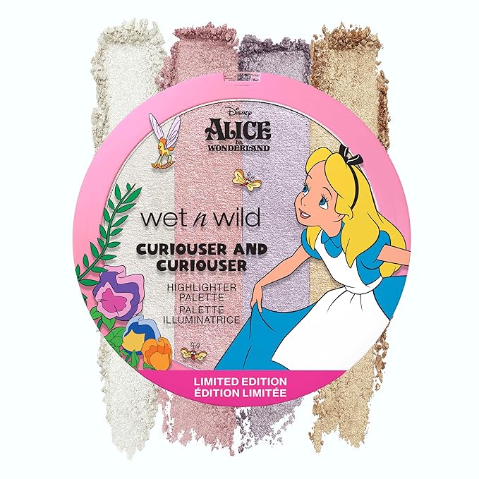 wet n wild Curiouser And Curiouser Highlighter Palette Wonderland Collection