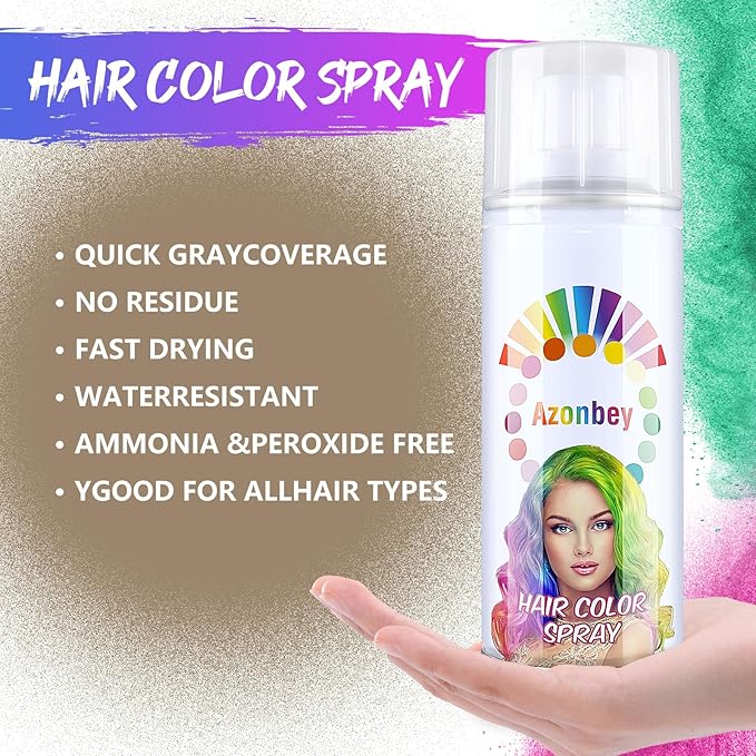 Temporary Hair Color Spray, 1-Day
