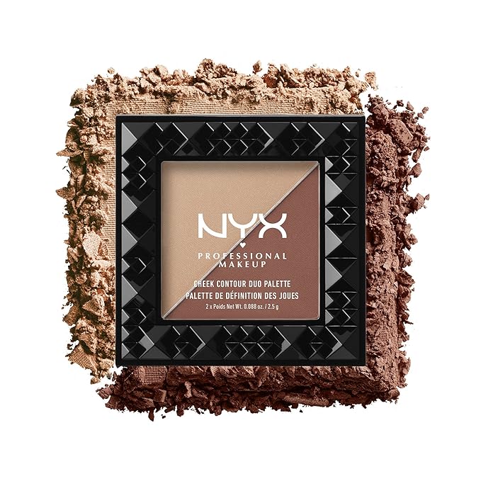 NYX PROFESSIONAL MAKEUP Cheek Contour Duo Palette, Ginge
