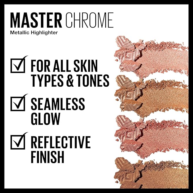 Maybelline New York Facestudio Master Chrome Metallic Highlighter 0.19 Ounce