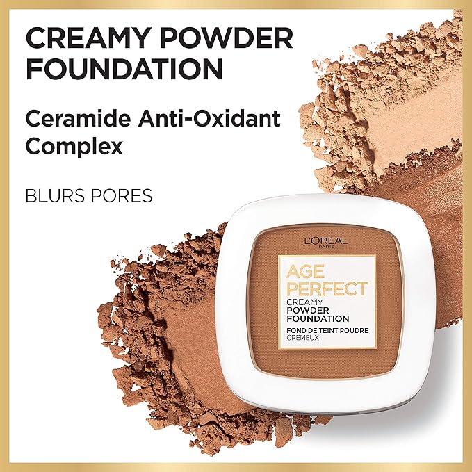 L’Oréal Paris Age Perfect Creamy Powder Foundation Compact,