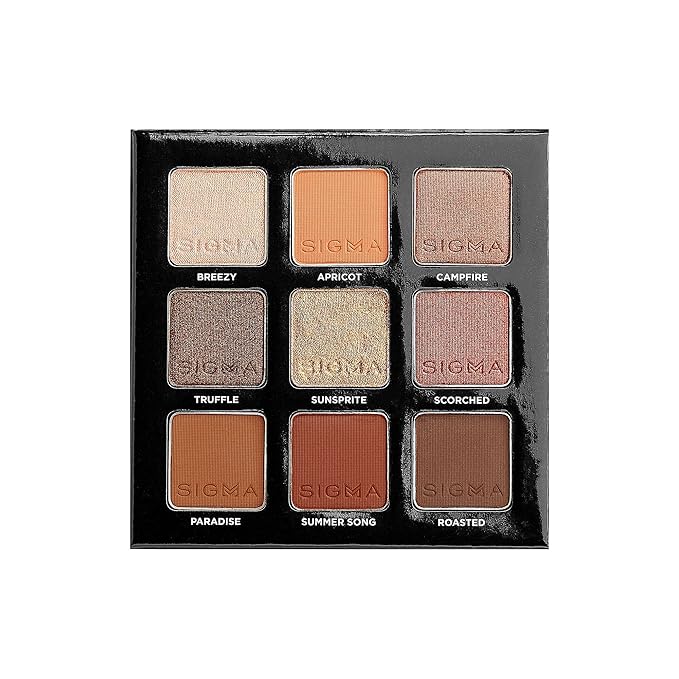 Sigma Beauty On-the-Go Eyeshadow Palette - Fiery -