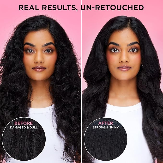 L'Oreal Paris Bond Repair Sulfate Free Conditioner for Damaged Hair, Strengthening Hair Care with Citric Acid, Repairs Weak Hair Bonds, EverPure, 23 Fl Oz