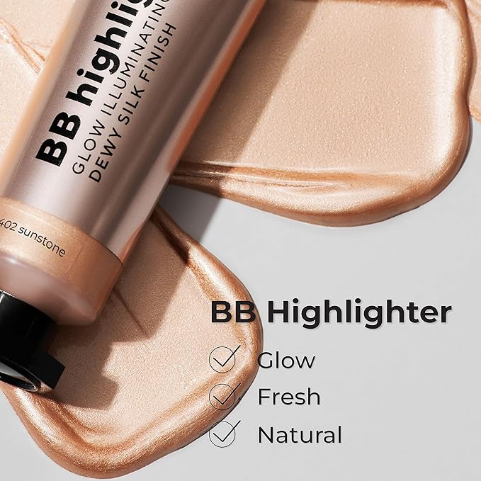 Lamel Dewy Cream BB Highlighter - Lightweight, Buildable