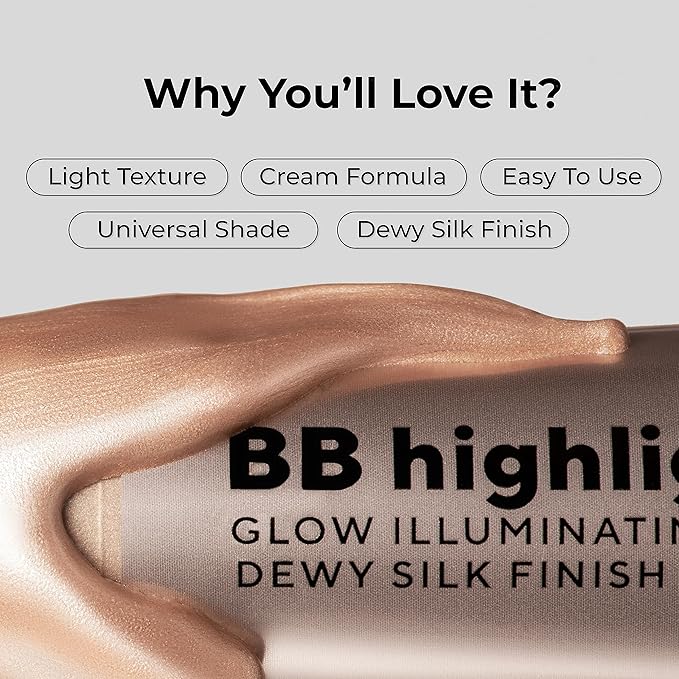 Lamel Dewy Cream BB Highlighter - Lightweight, Buildable