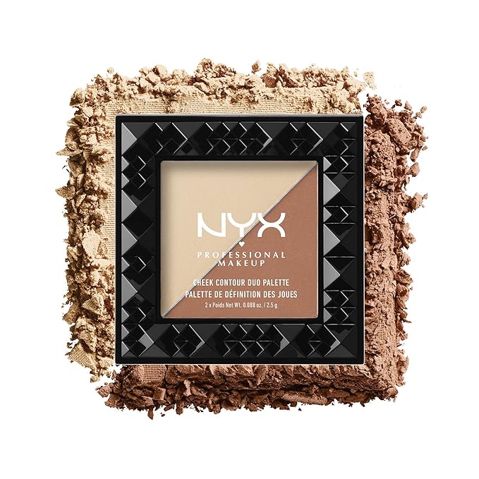 NYX PROFESSIONAL MAKEUP Cheek Contour Duo Palette, Perfec