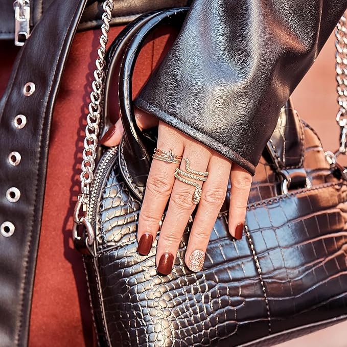 KISS imPRESS No Glue Mani Press On Nails, Design, 'No Other', Red, Short Size, Squoval Shape, Includes 30 Nails, Prep Pad, Instructions Sheet, 1 Manicure Stick, 1 Mini File