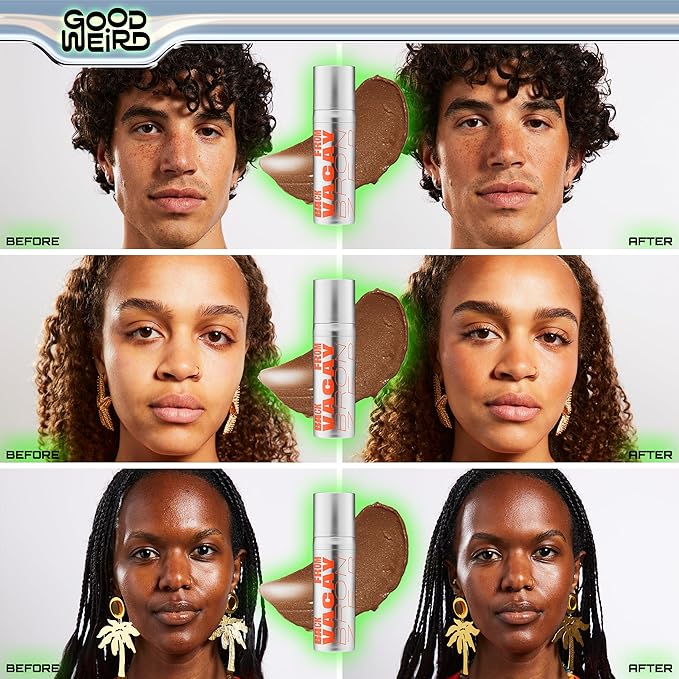 GOOD WEIRD Back From Vacay Bronzer - Vegan (Dark Bronze)