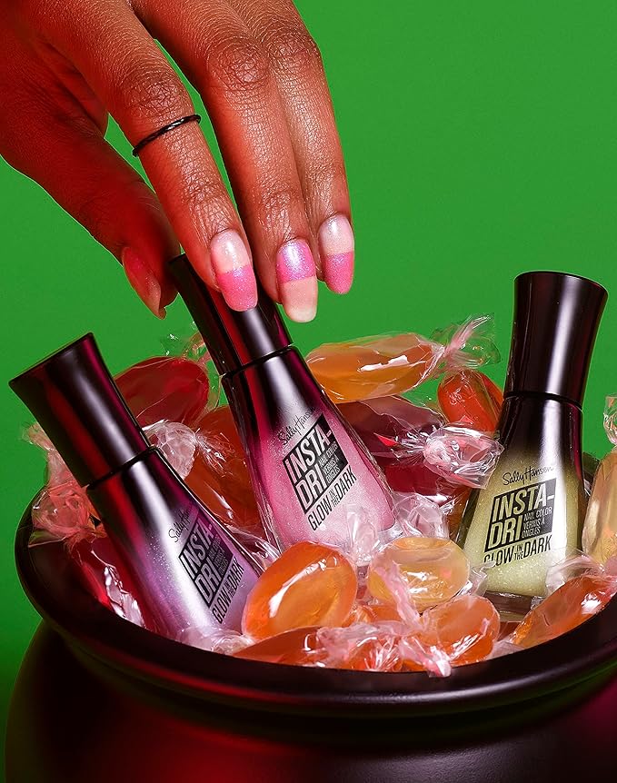 Sally Hansen Insta-Dri Nail Polish - Glow In The Dark - Gourd-geous - 0.5 fl oz