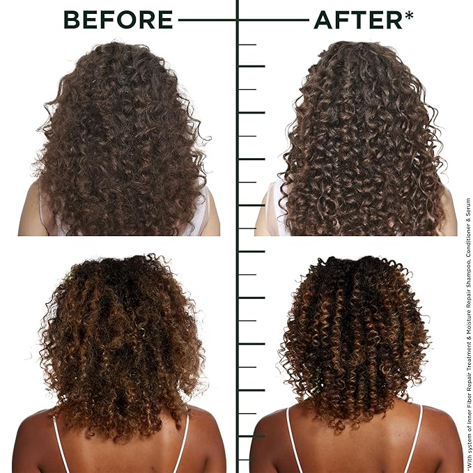 Garnier Fructis Hair Filler Moisture Repair Gel-Cream, Hair Gel for Curls and Waves with Hyaluronic Acid, 5.1 Fl Oz, 1 Count