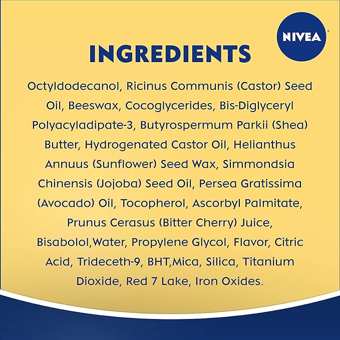 NIVEA Cherry Lip Care - Tinted