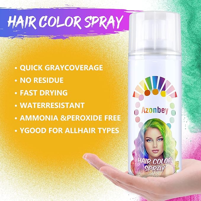 Temporary Hair Color Spray,Temporary Hair