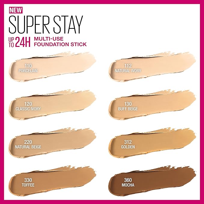 Maybelline New York Super Stay Foundation Stick For 0.25 oz