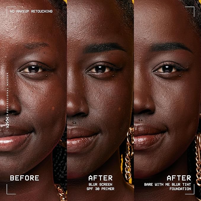 NYX PROFESSIONAL MAKEUP Blurscreen SPF 30 Primer, 3-in-1 Greasy Feeling