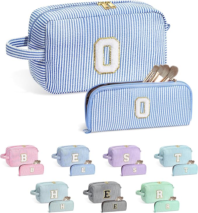 YOOLIFE Initial Cosmetic Bag for