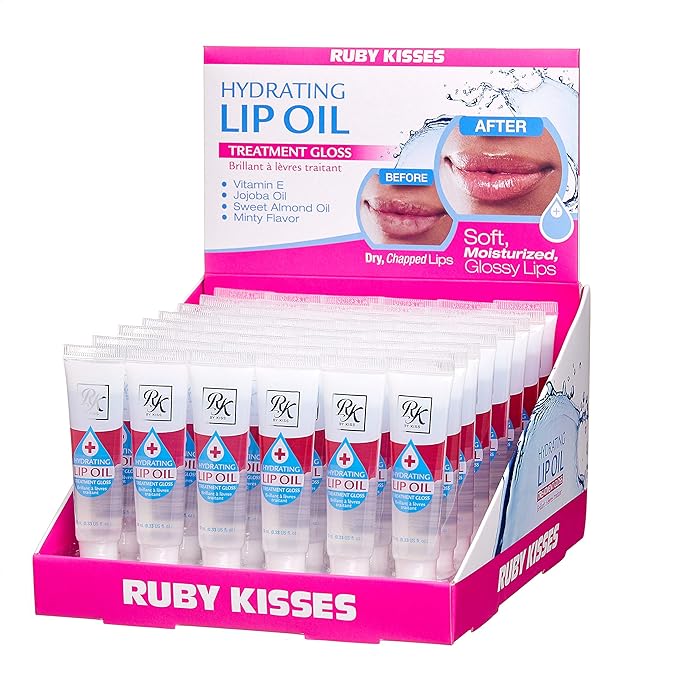 Ruby Kisses Hydrating Lip Oil Display