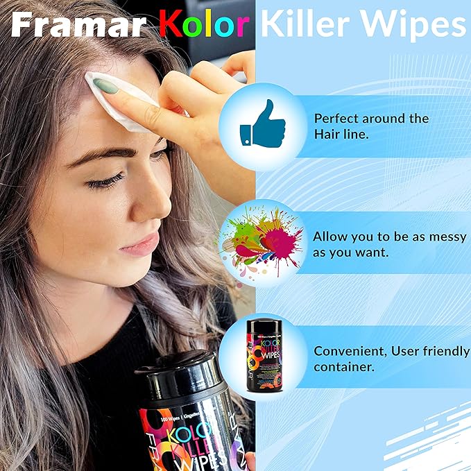 Framar Kolor Killer Wipes –