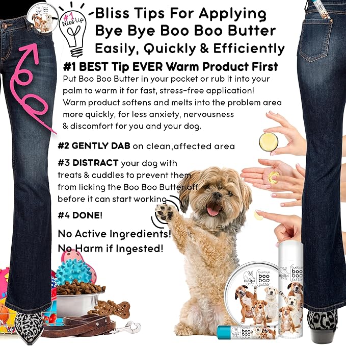 3 Cute Puppies Boo Boo Butter, oz