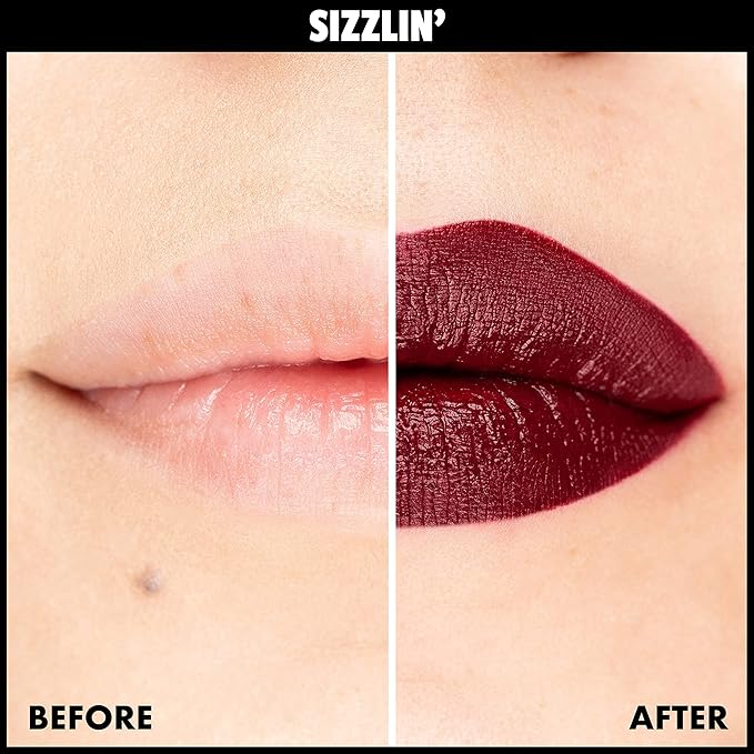 NYX PROFESSIONAL MAKEUP Lip Lingerie XXL Matte Liquid Lipstick - Pack of 2 (Sizzlin', Stamina)