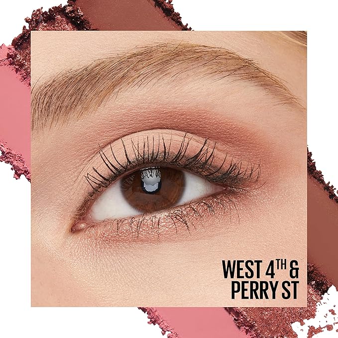 Maybelline New York Shadow Blocks Shadow Blocks Eyeshadow Palette, Stacked Eye Shadow Trio, West 4th & Perry St, 0.08 oz