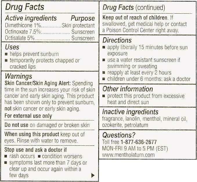Natural Ice Original SPF 15 Medicated