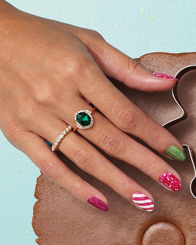 Sally Hansen Miracle Gel™, Holiday Dreams Crumb True, Long Lasting, Gel-Like Formula, No UV Lamp Needed, Brown Glitter Nail Polish