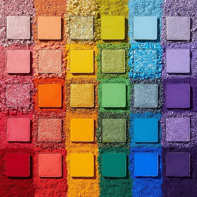 ColourPop Fade Into Hue Eyeshadow Palette - Multi-Color Eye Makeup Palette with Matte, Metallic & Glitter Finishes - High-Pigment Eye Makeup with a Long-Wearing Formula (0.8 oz)